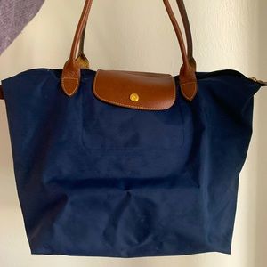 Longchamp navy blue bag!